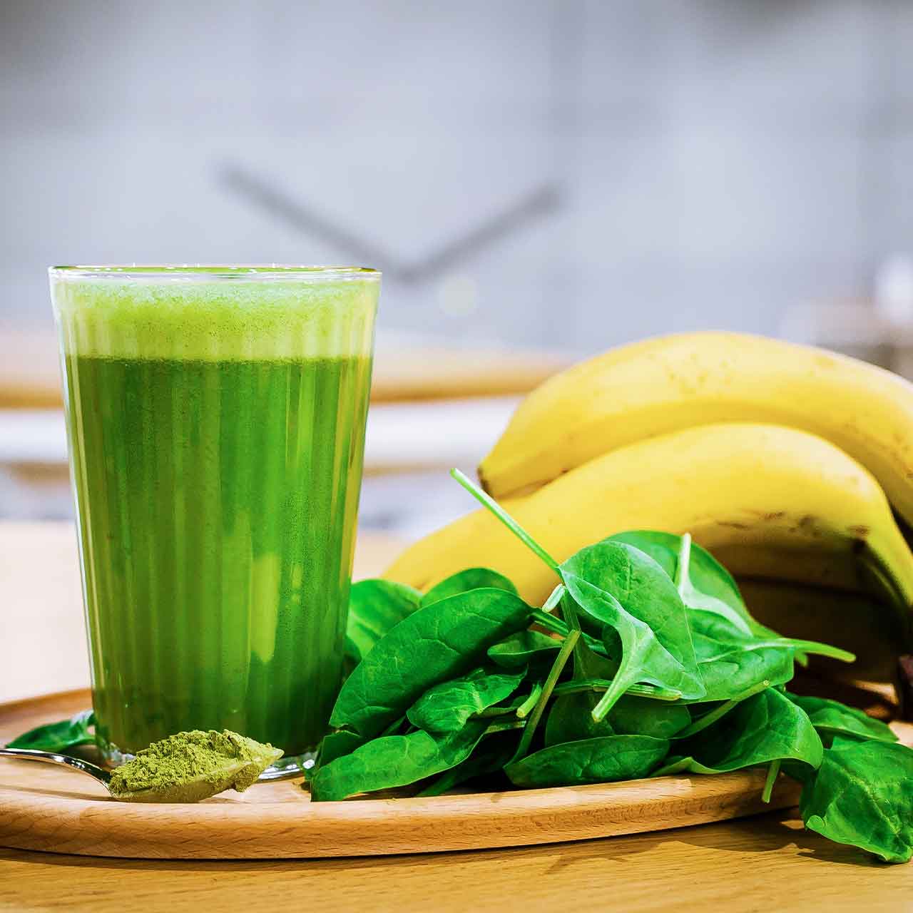 Smoothie-Spinat-Banane